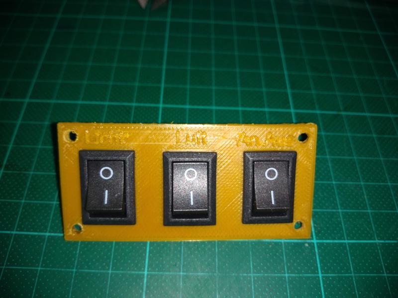 Schalterplatte vorn ( CTC )