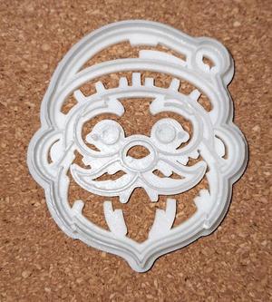 Santa Claus cookie cutter