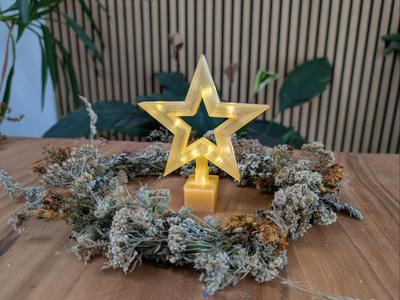 Geometric Star Ornament