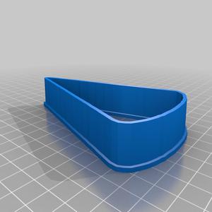 platter triangle 2 cookie cutter