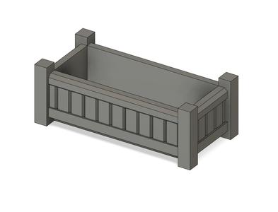 Basic Garden Box • 1:64 Scale