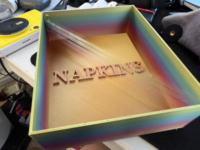 Simple Napkin bin