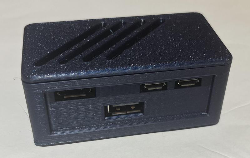 Pi Zero + MakerSpot USB HAT enclosure