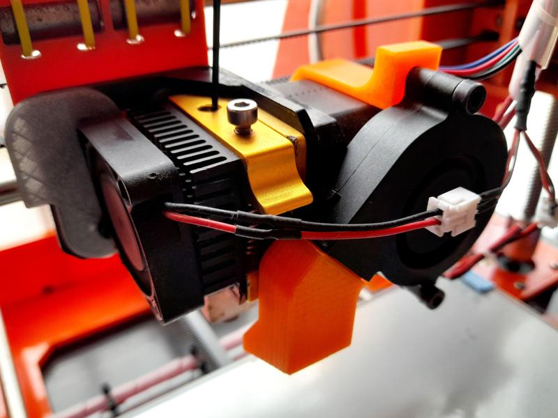 Extrusor MK8 Ventilador Turbina 5015 12V - MK8 Extruder Turbine Fan 5015 12V