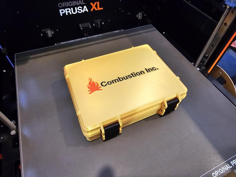 Combustion Inc. Dual Temperature Probe, Boosters, and Display Case for Prusa XL