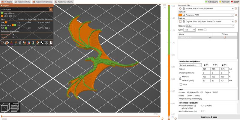 Flying dragon brooch