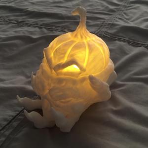 Halloween Pumpkin Skull Decoration