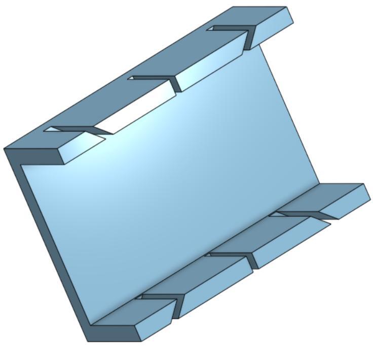 Miter Box (45° and 90° angles) - carpenter's tool