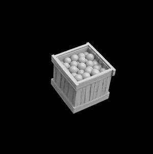 Fruit Market Box :: Village Decoration A1311