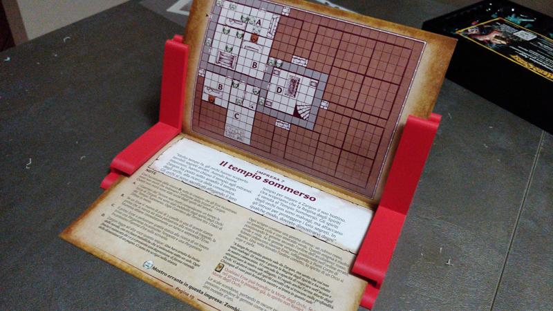 HeroQuest Book holder