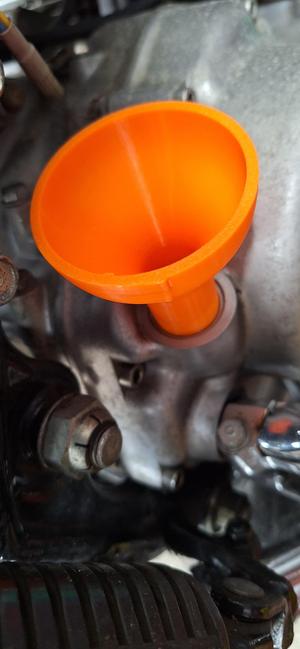Honda motorcycle oil funnel