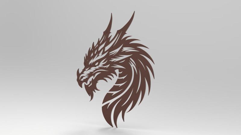 Dragon Head Wall Art