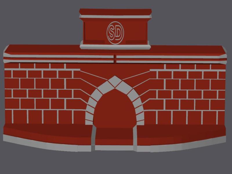 SarobeyDesigns Fireplace 3D Prints Display Stand