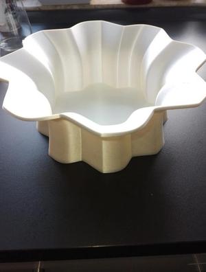 Obstschale Blumenblüten Form