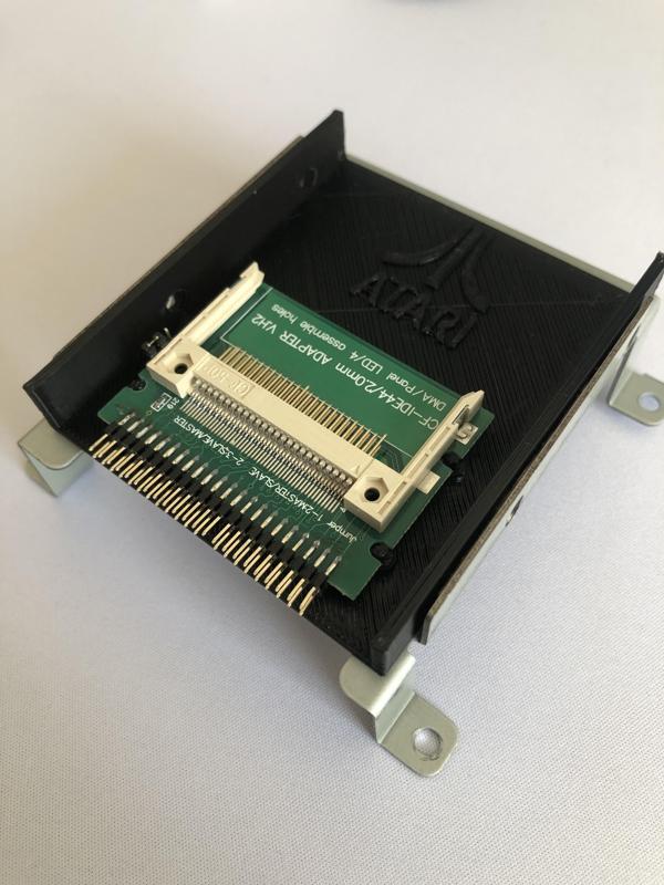Atari Falcon CF card adapter mounting bracket
