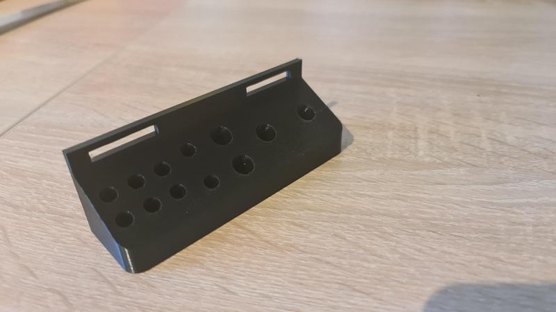 Firearm brush holder