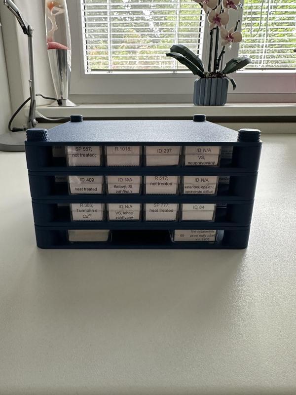 Stackable storage box