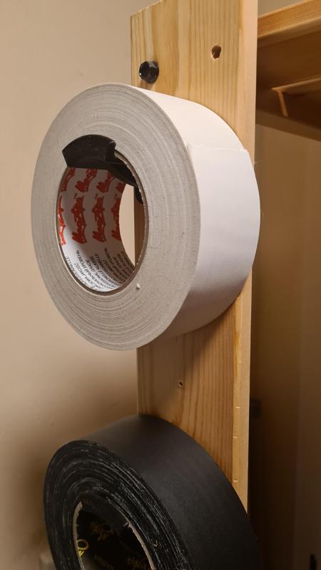 Gaffa / Duct Tape Roll Hanger