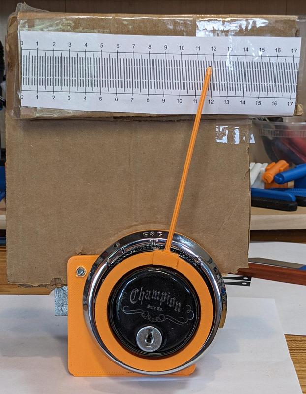 Marson's Safe Dial Pointer