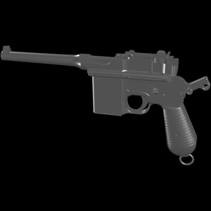 Mauser C96 /SS OFFICER