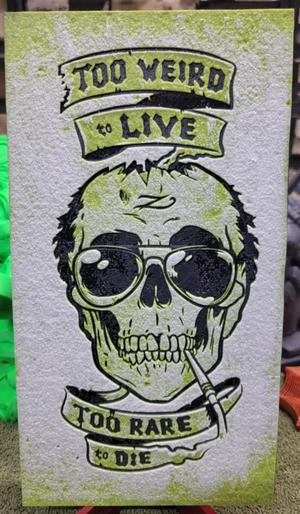 Hunter S. Thompson Tribute Hueforge