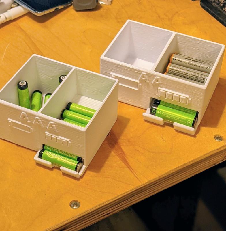 Rechargeable Battery Dispenser