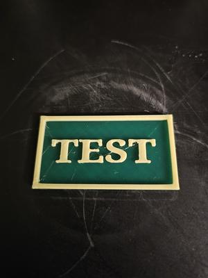 Small multicolor test