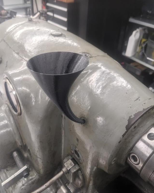Oil Funnel - Monarch 10ee Lathe