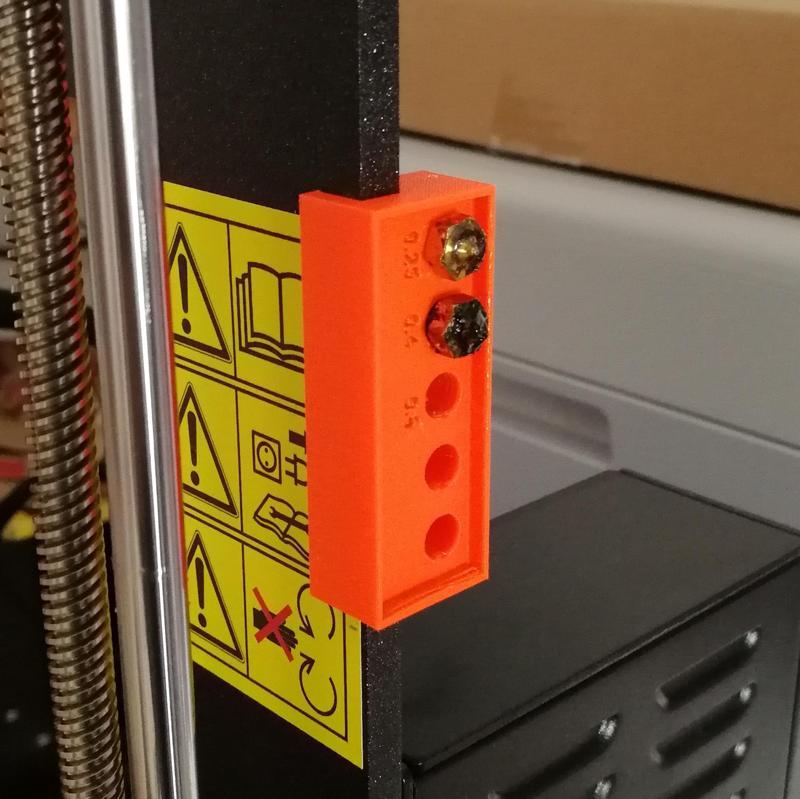 Prusa MK3S spare nozzle holder