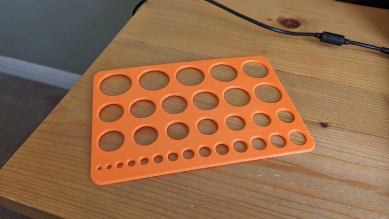 3mm - 34mm Circle Stencil