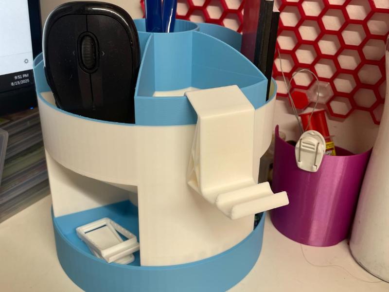 Large Multi-Compartment Desk Organizer
