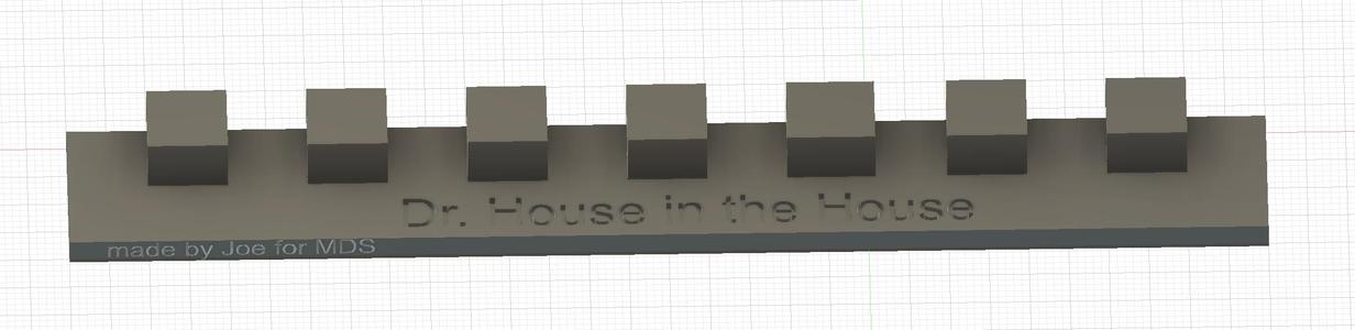 Lab coat holder for doctors