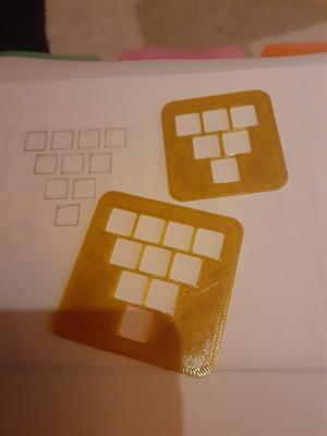 šablona pro součtové trojúhelníky/pyramidy