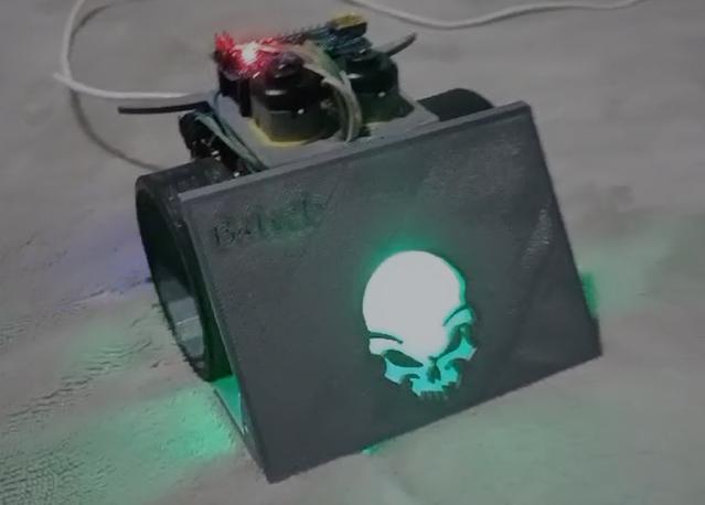 chasis robot minisumo