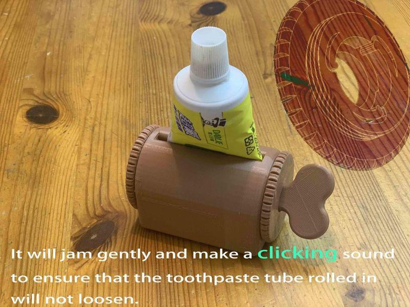Toothpaste squeezer