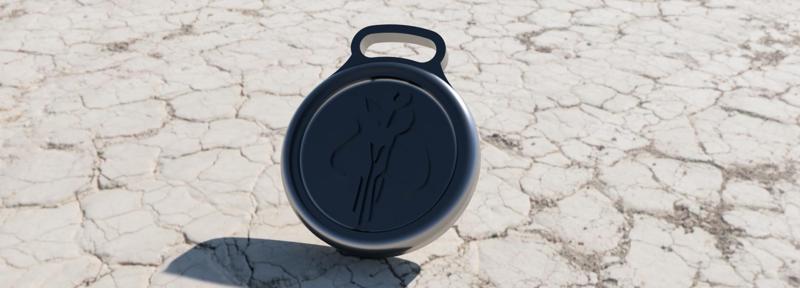 Mandalorian Crest Keychain Coin