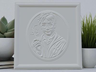 Harry Potter Frame Burst 3D Model