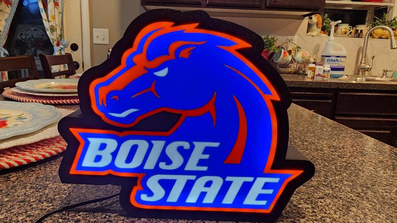 Boise State Broncos Light Box