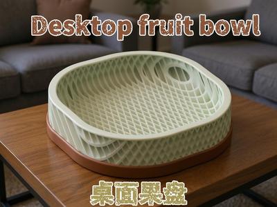 Modern Style Desktop Fruit Plate