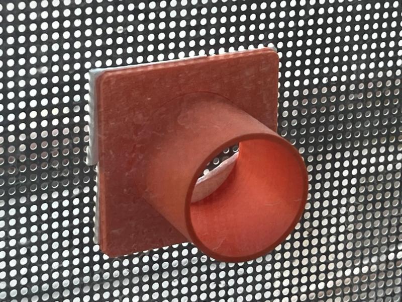 30mm diameter exhaust pipe screen fastener