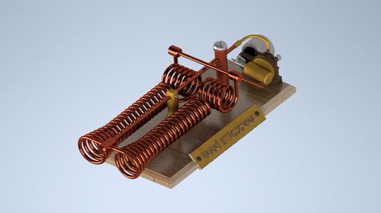 PARNÍ STROJOVNA - model