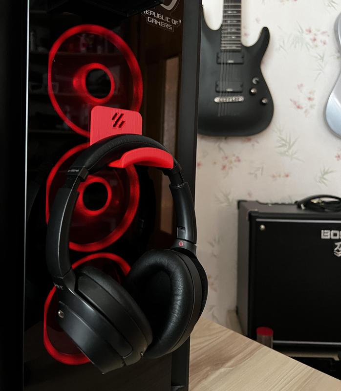 Headphones Support with VORON logo