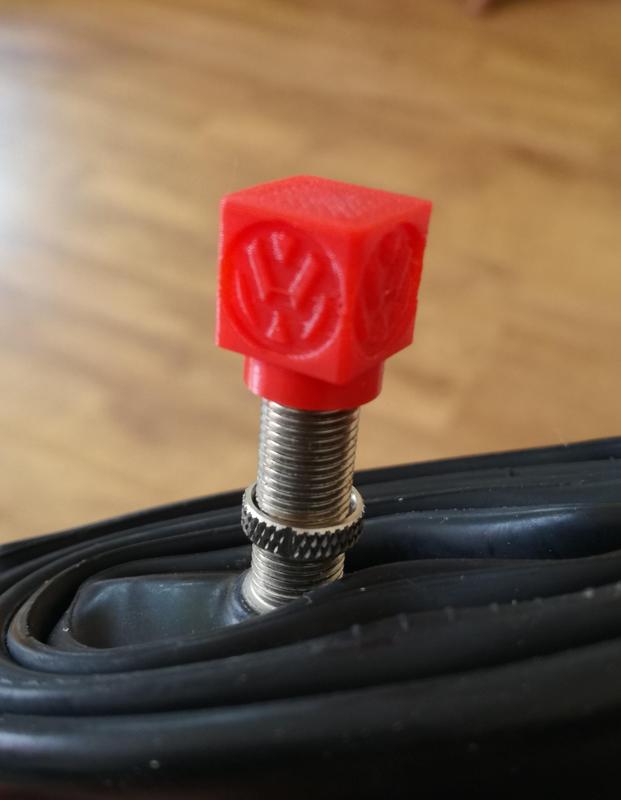 VW tyre valve cap