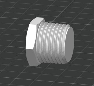 Drain plug for water pump