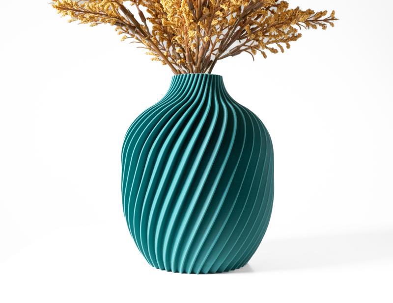 The Kivan Vase, Modern and Unique Home Decor for Dried and Preserved Flowers