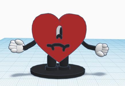 Heart With Platform by Bad Bunny ( Un Verano Sin Ti)