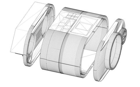 Science fiction electric binoculars like in Star Wars