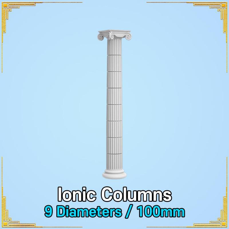 the Ionic order columns