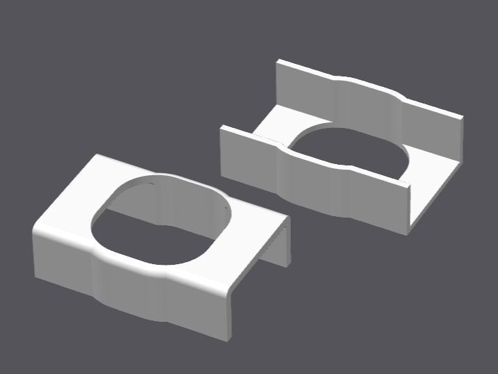 Govee Pro light mount for use with tracks