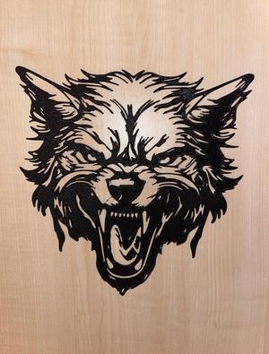 Wolf Wand Decoration